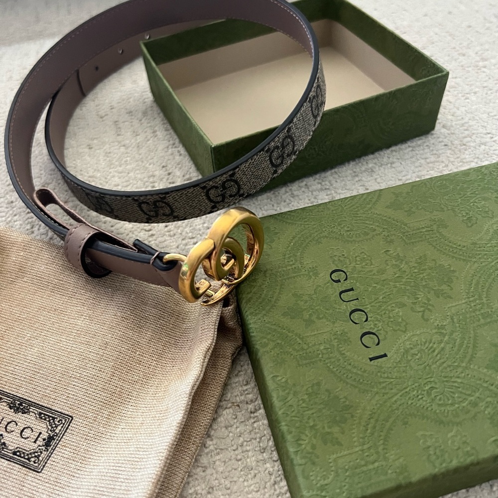 GUCCI GG MARMONT THIN BELT